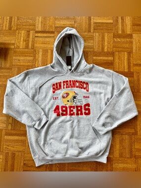 Authentic NFL Apparel - San Francisco 49ers Fleece Hoodie - XL